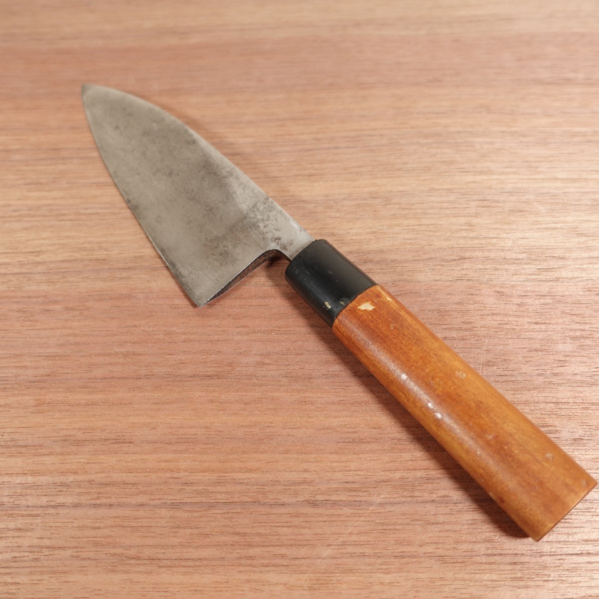 Fusachika Deba Knife, Sharpened, Carbon Steel, Single Bevel, 155mm