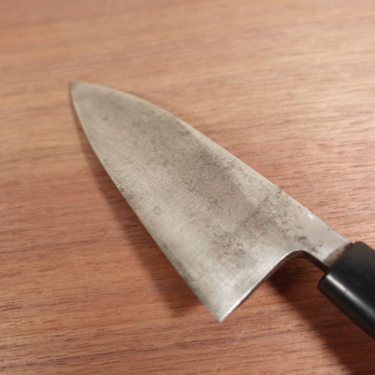 Fusachika Deba Knife, Sharpened, Carbon Steel, Single Bevel, 155mm