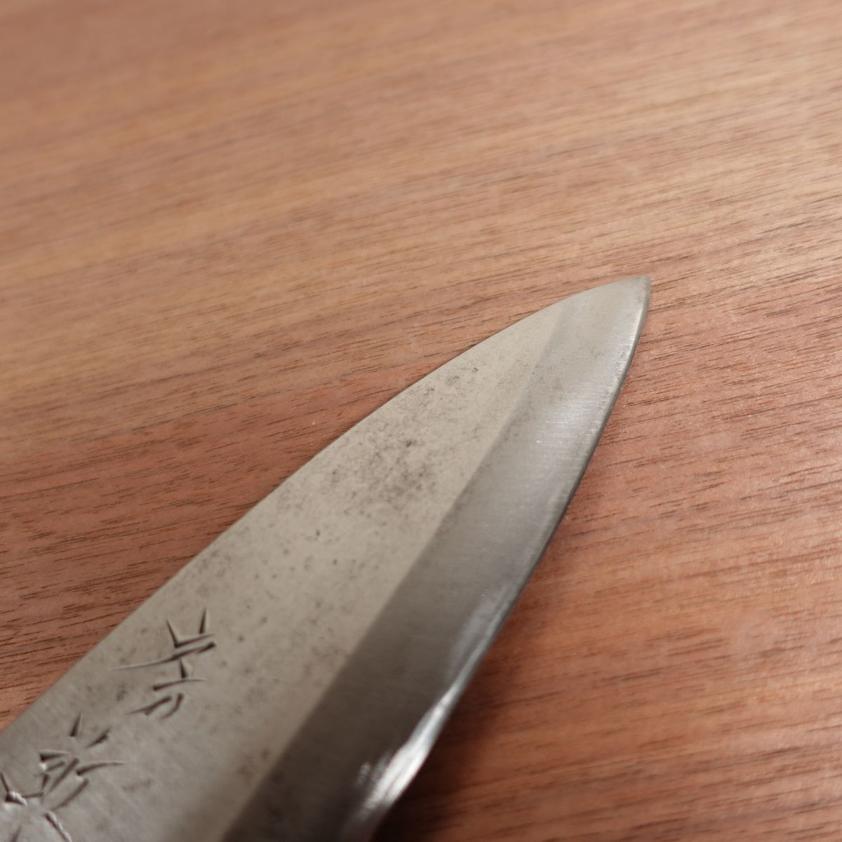 Fusachika Deba Knife, Sharpened, Carbon Steel, Single Bevel, 155mm