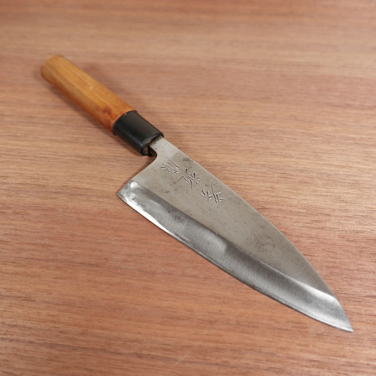Fusachika Deba Knife, Sharpened, Carbon Steel, Single Bevel, 155mm