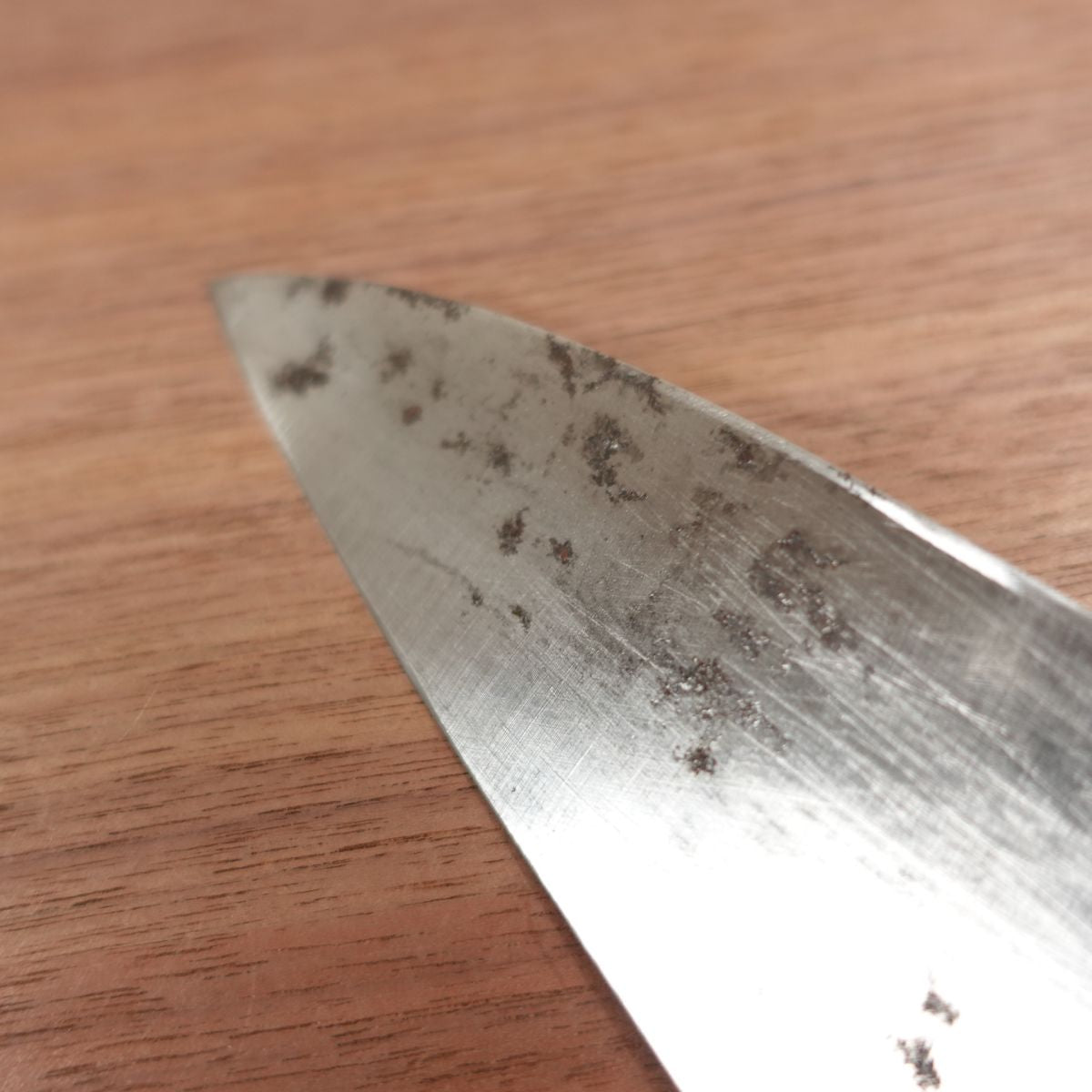 Sakai Sadamine Deba Knife, Sharpened, Handmade, Carbon Steel, Single Bevel, 170mm