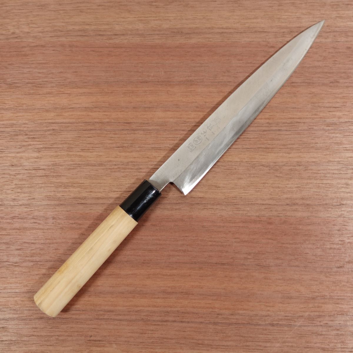 Seki Magoroku Yanagiba Knife, Sharpened, Ginju, Carbon Steel, Sashimi Knife, Single Bevel, 215mm