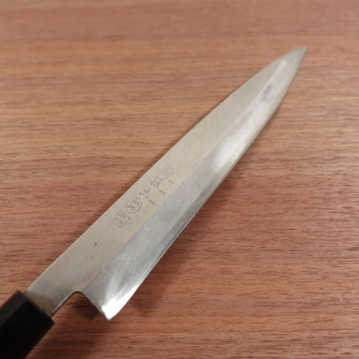 Seki Magoroku Yanagiba Knife, Sharpened, Ginju, Carbon Steel, Sashimi Knife, Single Bevel, 215mm