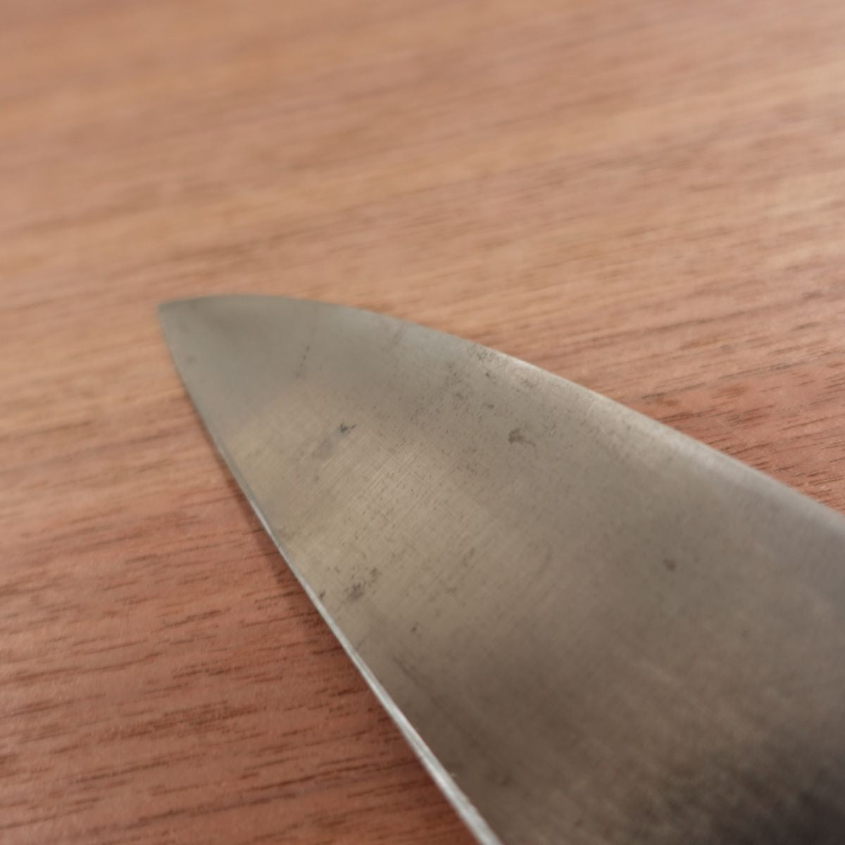 Matsuzakaya Special Selection Deba Knife, Sharpened, White Water Buffalo Handle, Lightly Used, 150mm