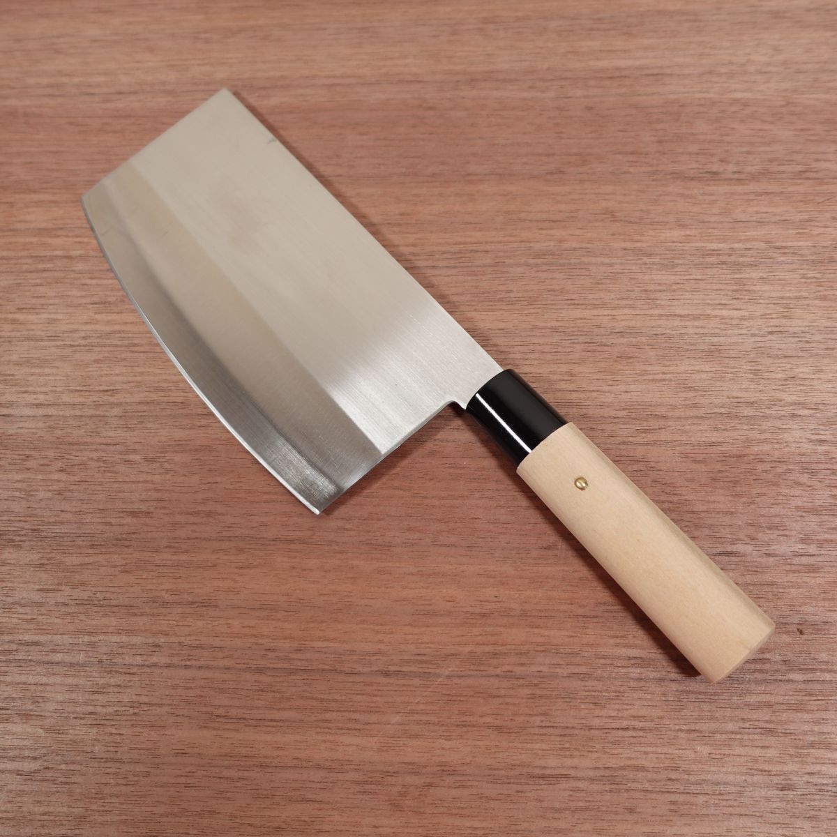 Seki Munekage Chinese Cleaver, Sharpened, Stainless Steel, Nearly Unused Stored Item, 180mm