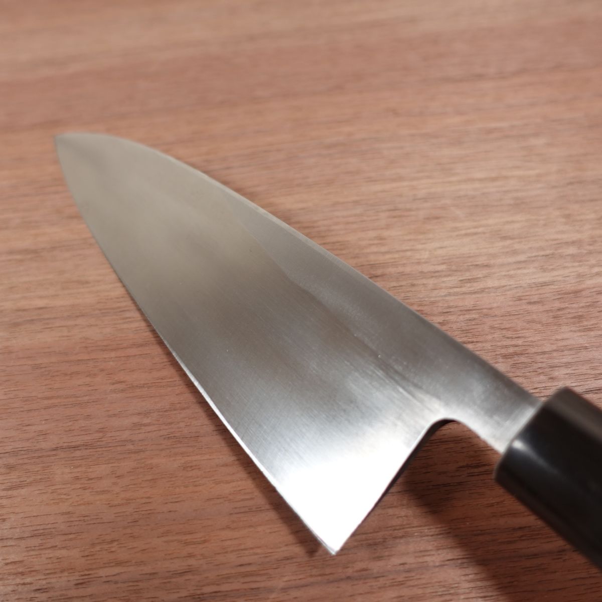 Masamoto Sohonten Large Deba Knife, Sharpened, Water Buffalo Handle, Unused Stored Item, 210mm