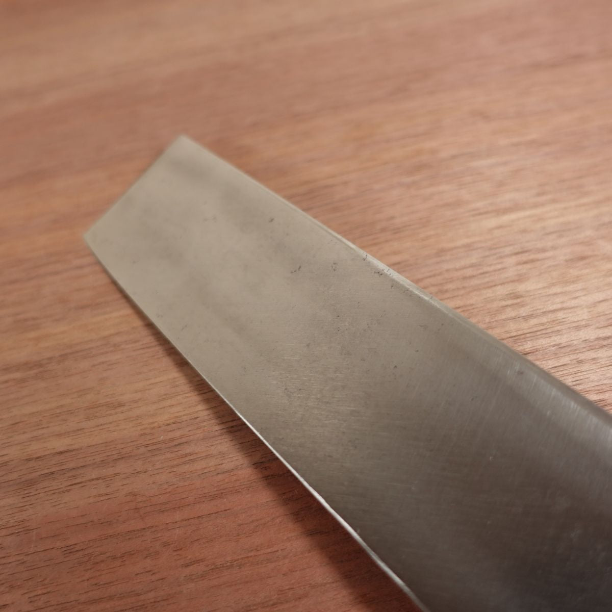 Masamoto Sohonten Usuba Knife, Sharpened, Water Buffalo Handle, Single Bevel, Nakiri, Lightly Used, 215mm