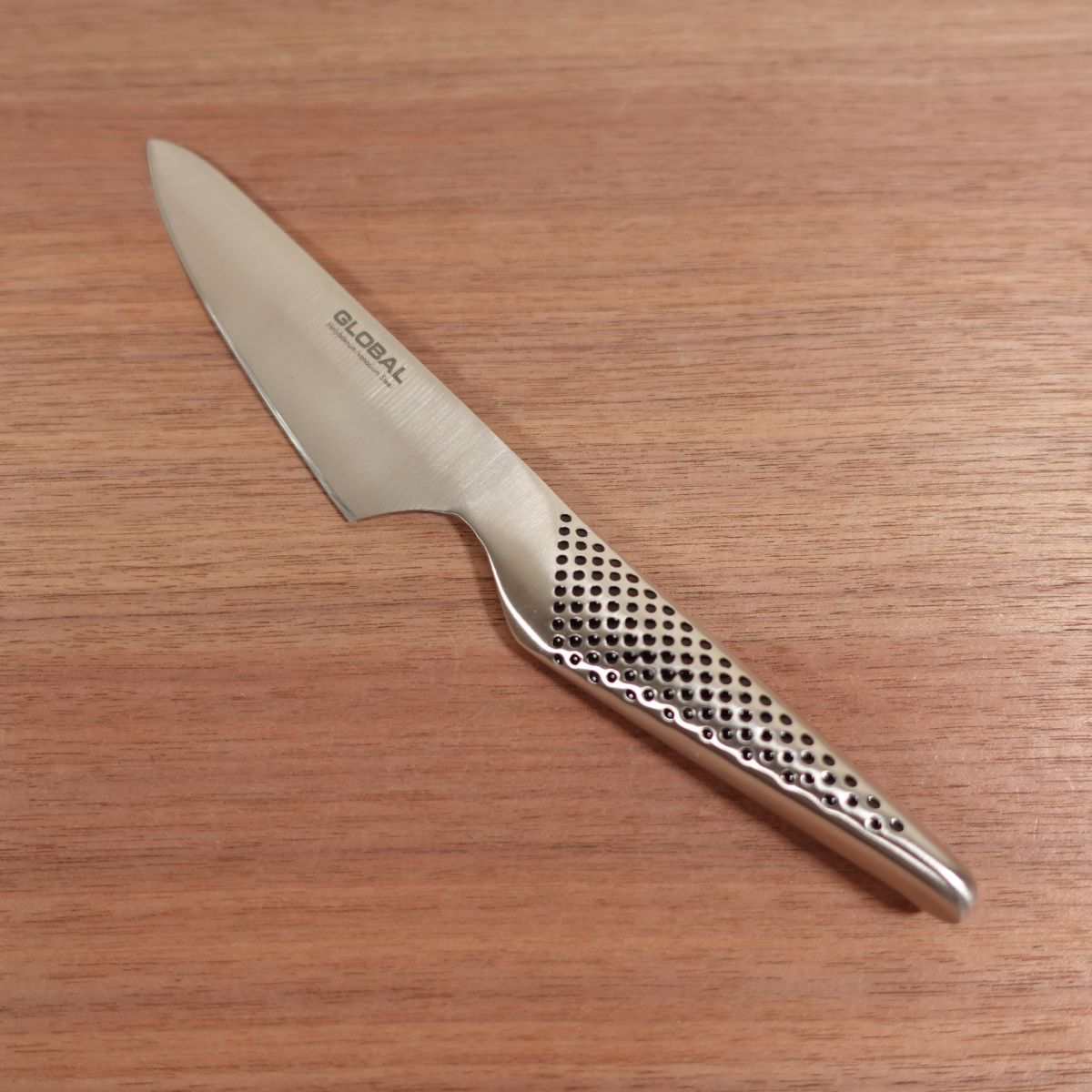 Global Petty Knife, Sharpened, Fruit Knife, Stainless Steel, YOSHIKIN, Yoshida Metal Industry, Garnishing Knife, GS-3, Unused Stored Item, 130mm