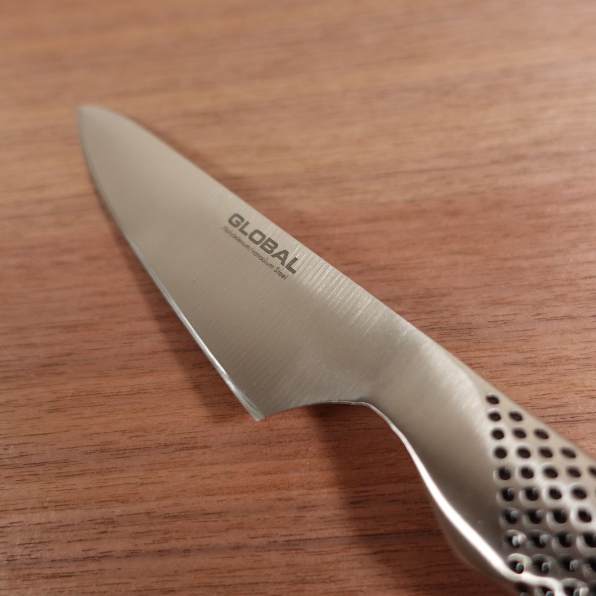 Global Petty Knife, Sharpened, Fruit Knife, Stainless Steel, YOSHIKIN, Yoshida Metal Industry, Garnishing Knife, GS-3, Unused Stored Item, 130mm