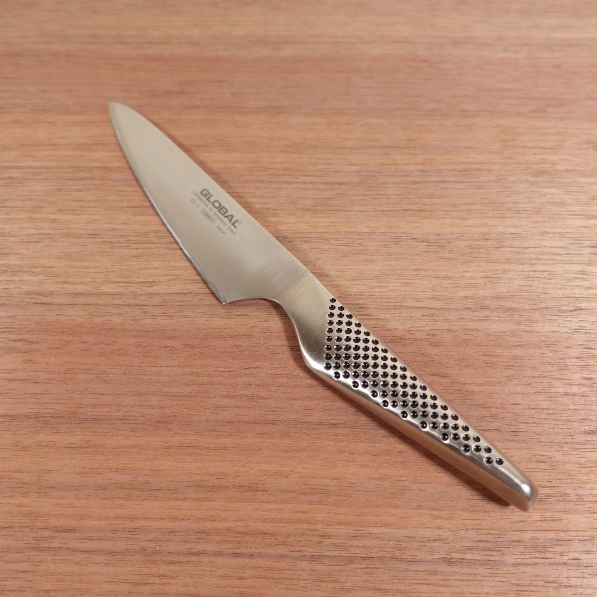 Global Petty Knife, Sharpened, Fruit Knife, GS-3, Stainless Steel, YOSHIKIN, Yoshida Metal Industry, Garnishing Knife, Nearly Unused Stored Item, 130mm