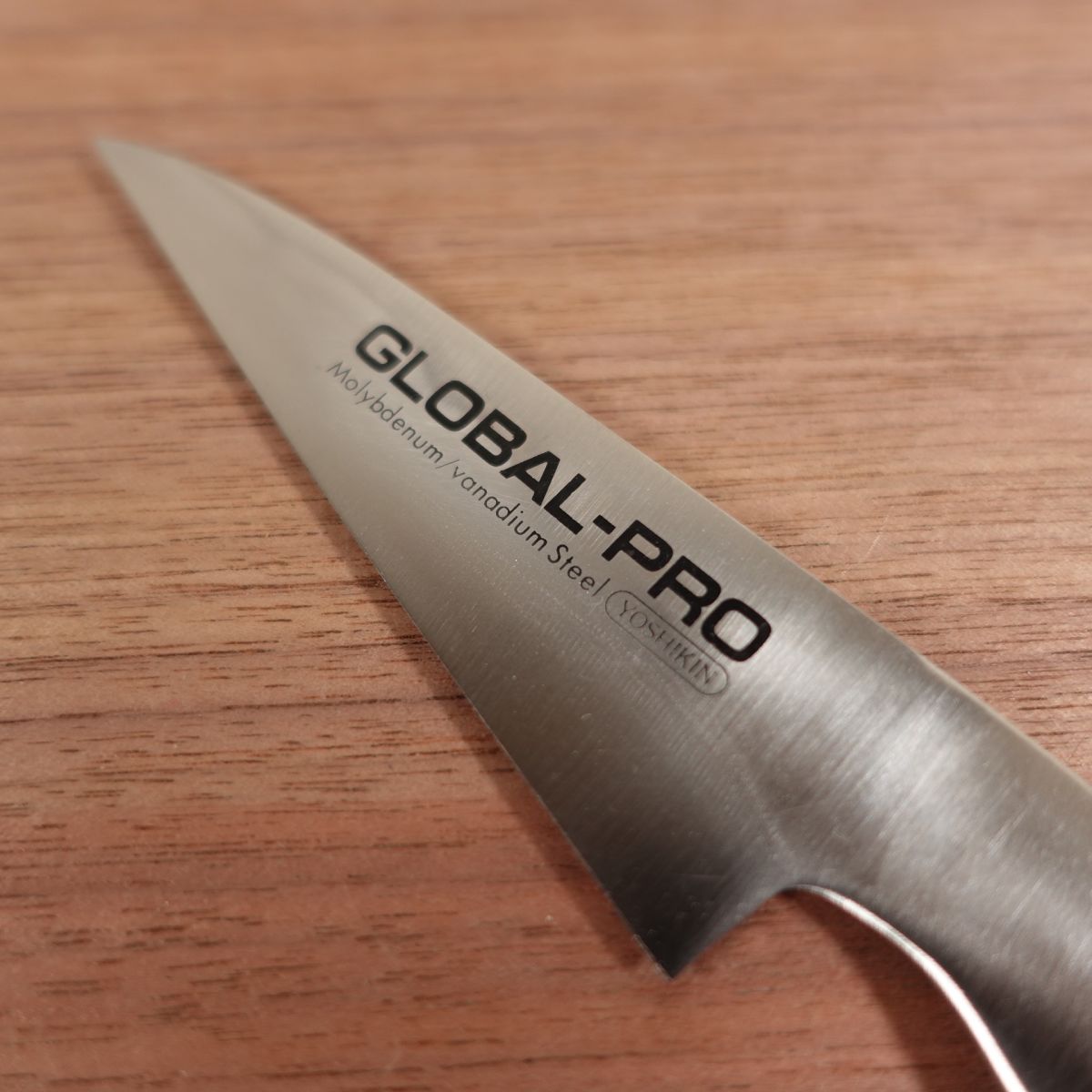 Global-Pro Paring Spear Knife, Sharpened, Single Bevel, Peeling Knife, GLOBAL-PRO, Protective Cover Included, GS-7, Rare, Nearly Unused Stored Item, 95mm