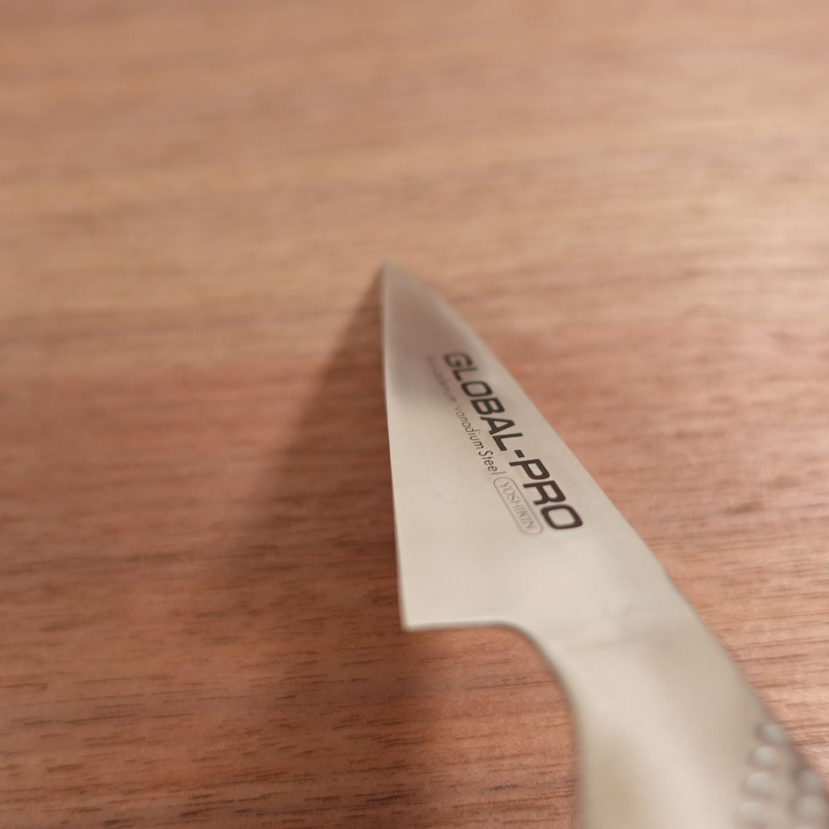 Global-Pro Paring Spear Knife, Sharpened, Single Bevel, Peeling Knife, GLOBAL-PRO, Protective Cover Included, GS-7, Rare, Nearly Unused Stored Item, 95mm