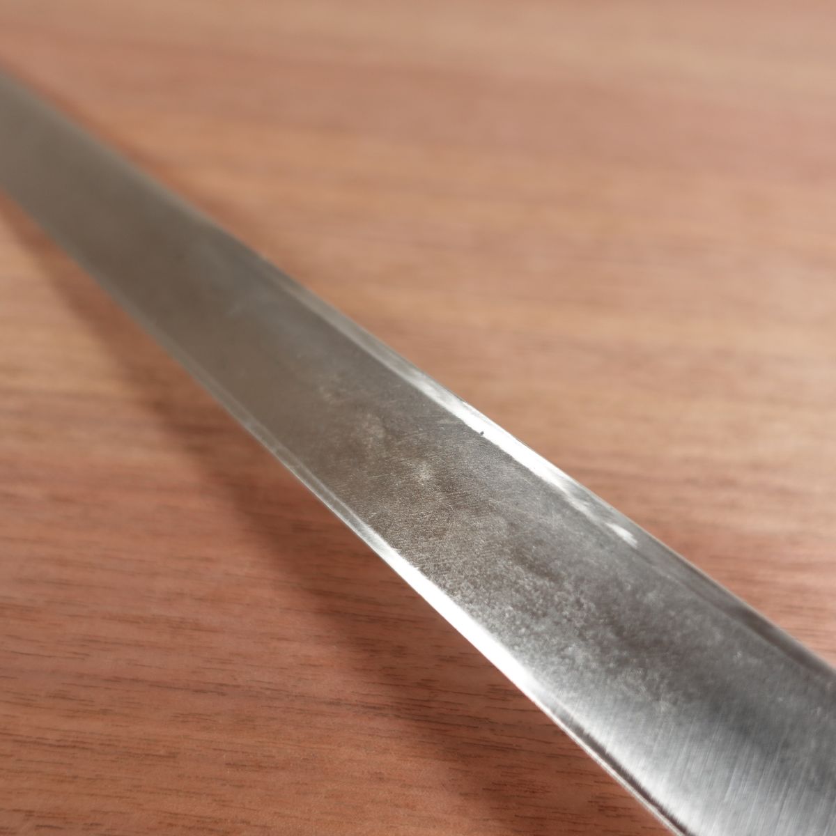 Kikuyoshi Takohiki Knife, Sharpened, Honyaki, White Water Buffalo Handle, Takohiki, Sashimi Knife, Rare, 305mm