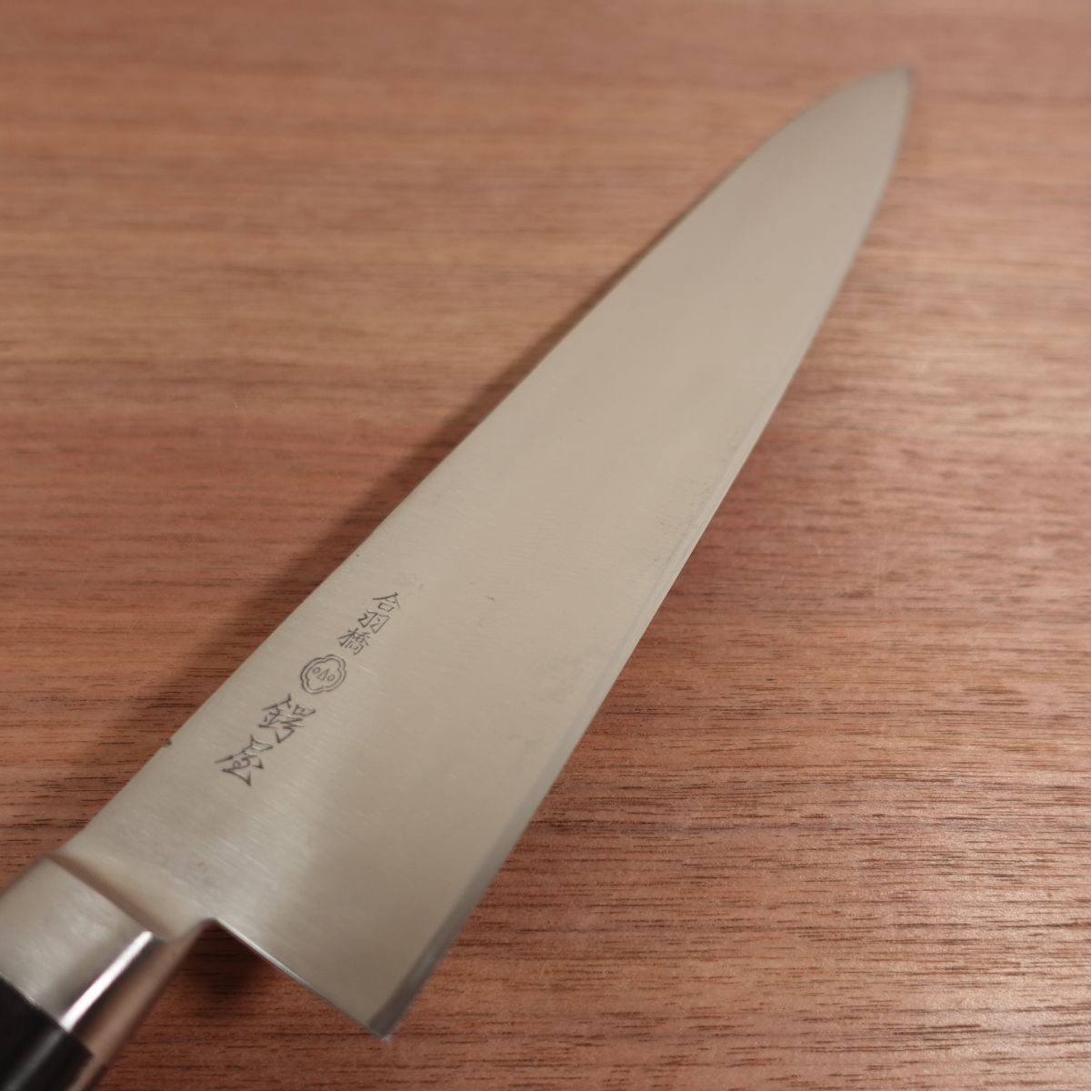 Tsubaya Gyuto Knife, Sharpened, Kappabashi Tsubaya, All-Purpose Knife, Carbon Steel, Chef's Knife, Nearly Unused Stored Item, 275mm