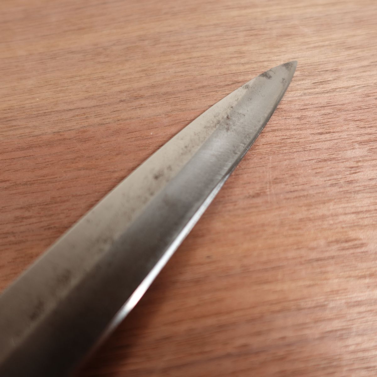 Kaneso Yanagiba Knife, Sharpened, Water Buffalo Handle, Sashimi Knife, 210mm