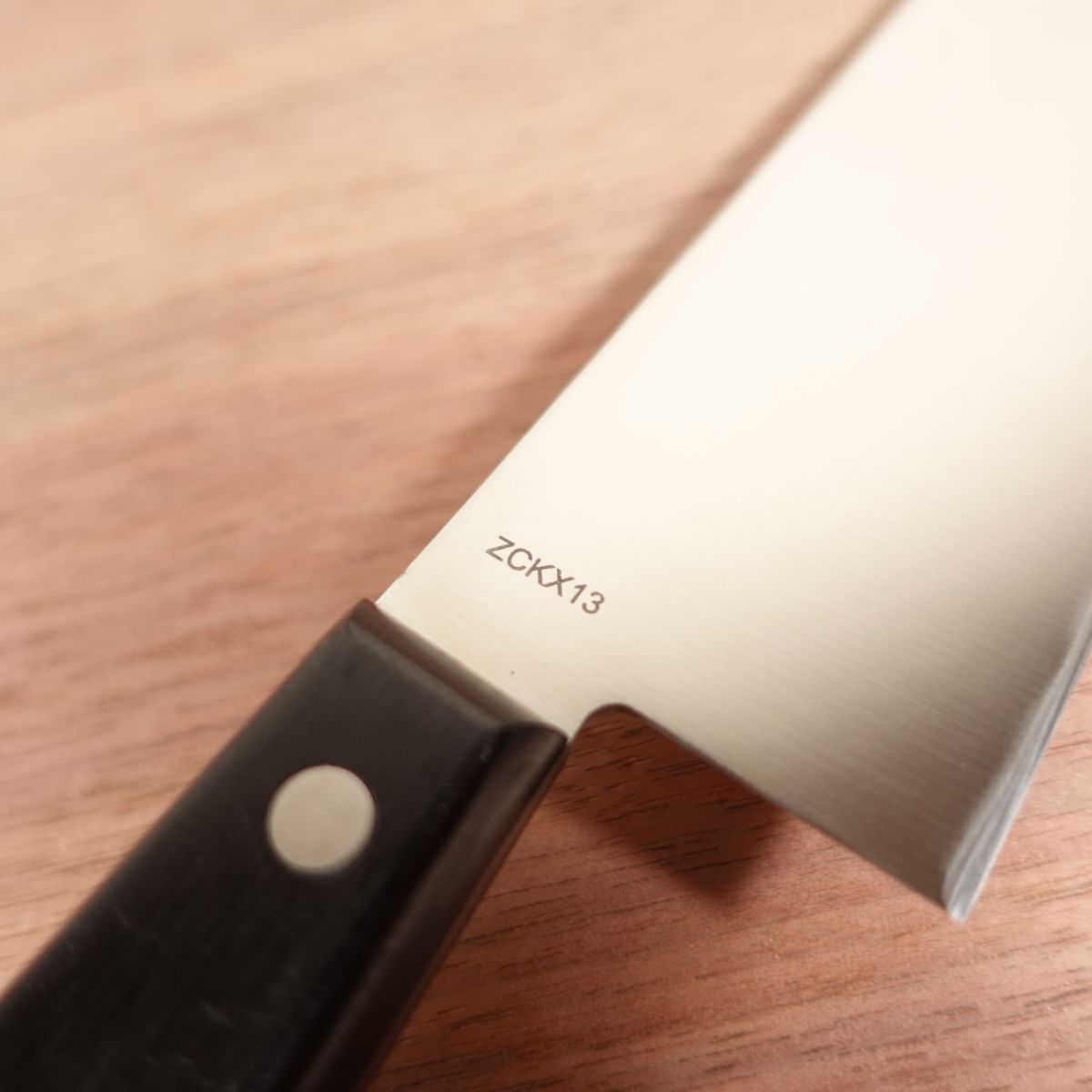 Nihonbashi Kiya Santoku Knife, Sharpened, All-Purpose Knife, Stainless Steel, Unused Stored Item, 175mm