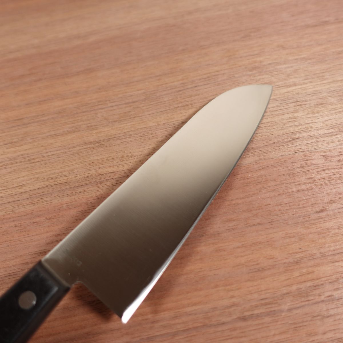 Nihonbashi Kiya Santoku Knife, Sharpened, All-Purpose Knife, Stainless Steel, Unused Stored Item, 175mm