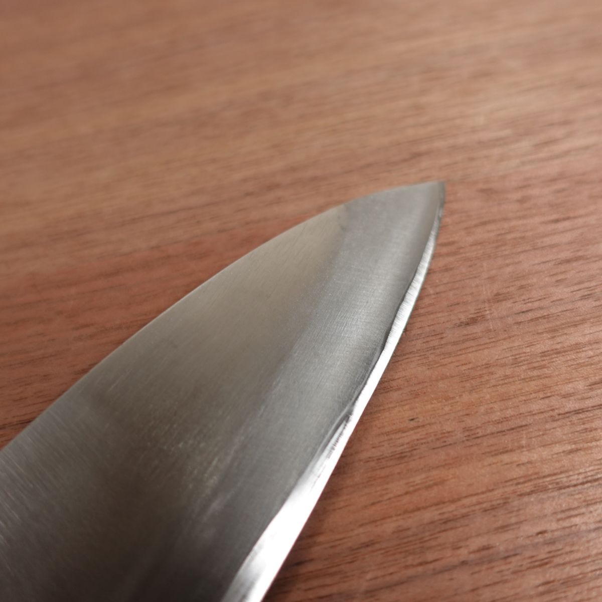 Sugimoto Deba Knife, Sharpened, Carbon Steel, Single Bevel, Lightly Used, 180mm