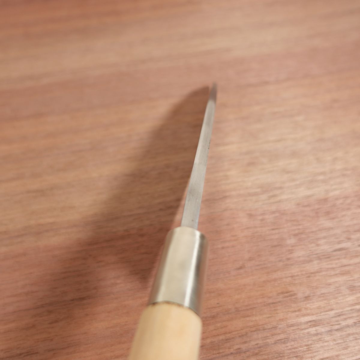 Sugimoto Deba Knife, Sharpened, Carbon Steel, Single Bevel, Lightly Used, 180mm