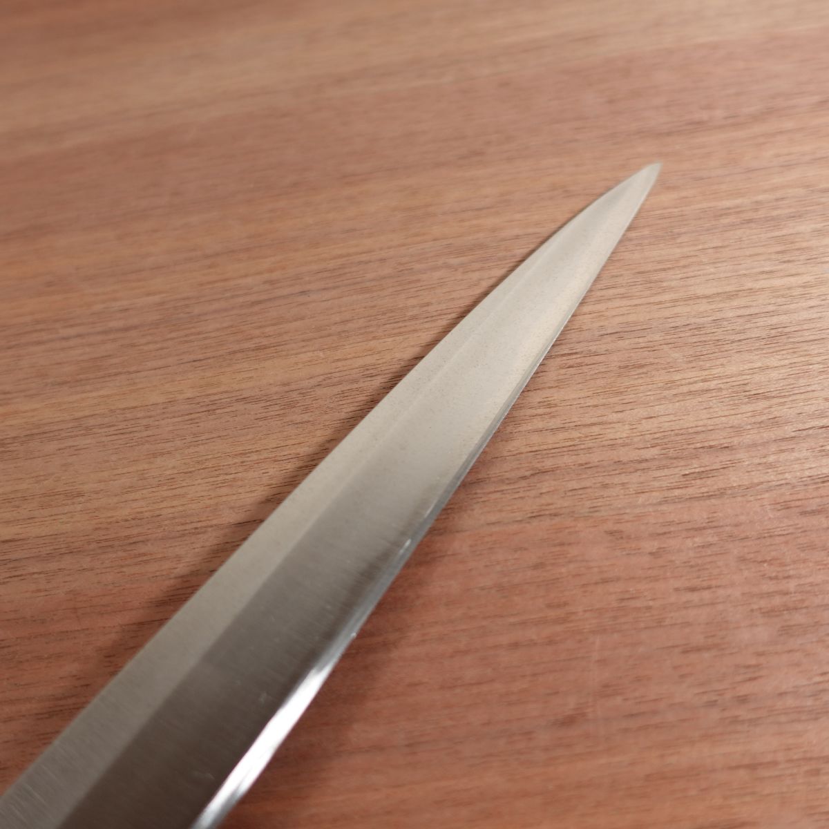 Masamoto Sohonten Yanagiba Knife, Sharpened, Water Buffalo Handle, Sashimi Knife, Carbon Steel, Single Bevel, 295mm