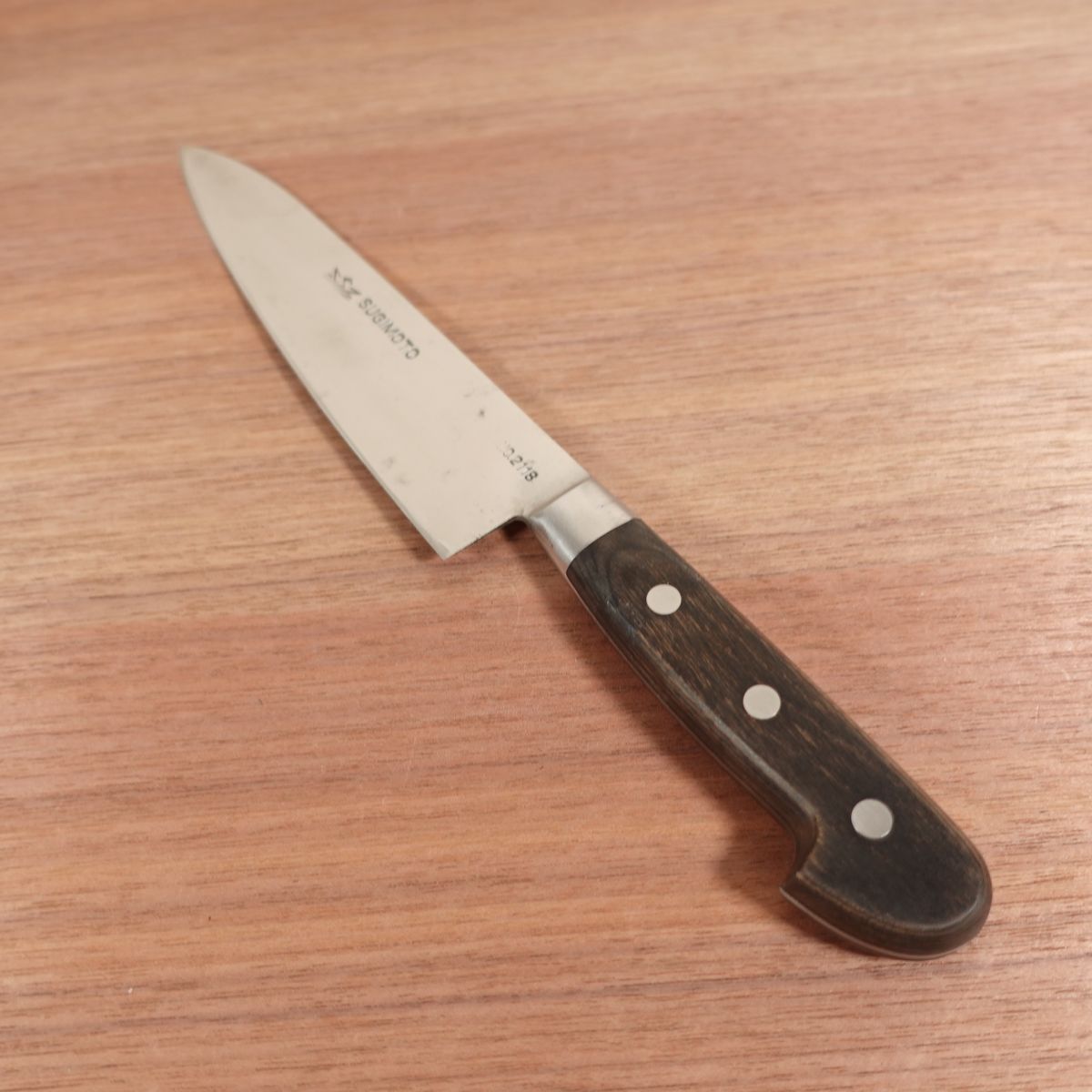 Sugimoto Gyuto, Sharpened, All-Purpose Knife, No.2118, Tokyo, Carbon Steel, 180mm