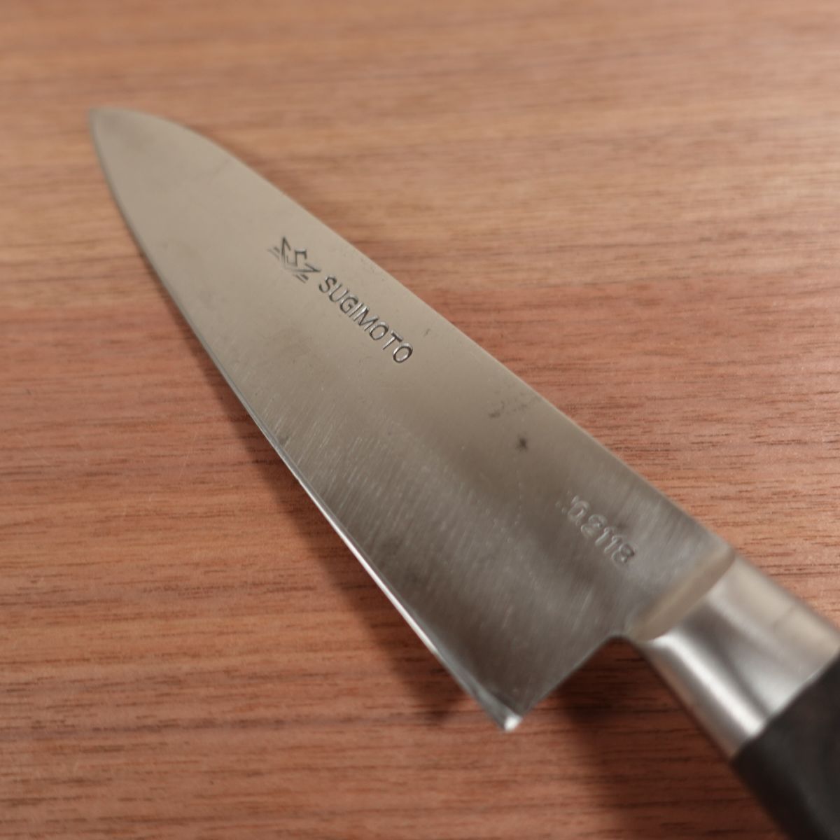 Sugimoto Gyuto, Sharpened, All-Purpose Knife, No.2118, Tokyo, Carbon Steel, 180mm