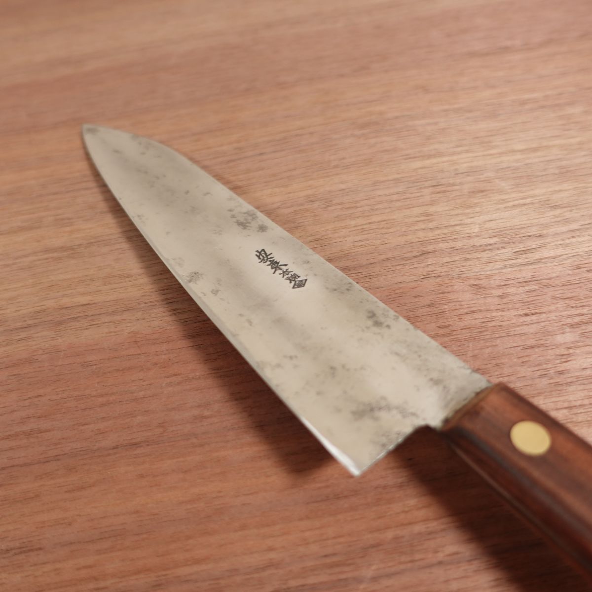 Mitsutomo Gyuto, Sharpened, All-Purpose Knife, Yasuki Honyaki, Handmade Honbazuke Sticker, 200mm