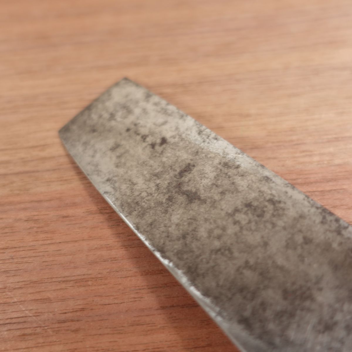 Sakai Toji Usuba Knife, Sharpened, Masashige, Water Buffalo Handle, Single Bevel, Vegetable Knife, Carbon Steel, 170mm