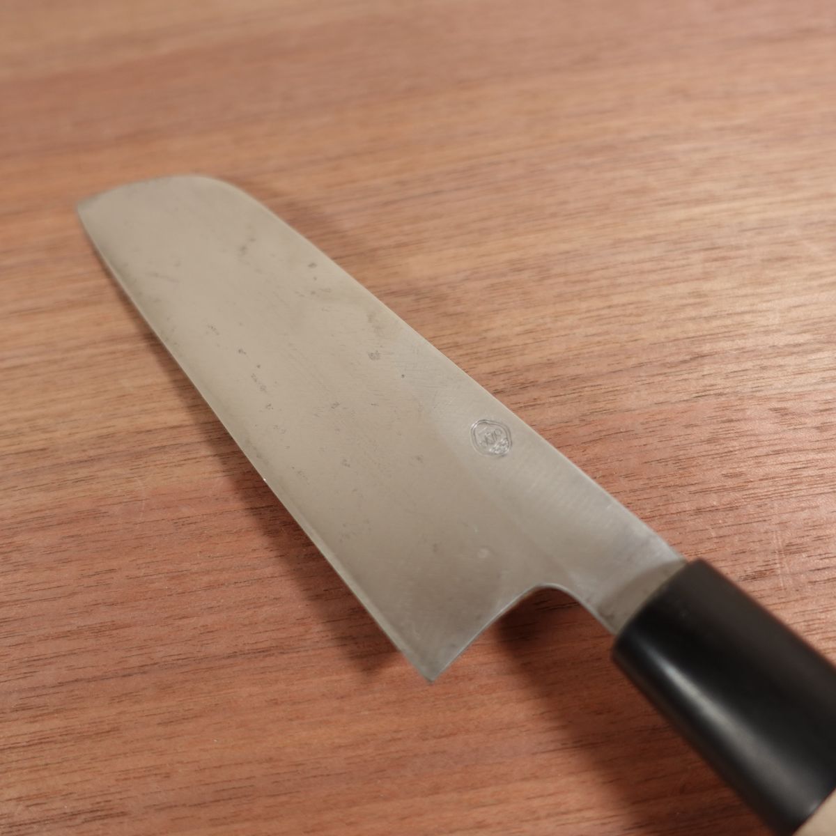 Sakai Ichimonji Mitsuhide Kama-Usuba, Sharpened, Water Buffalo Handle, Kansai Style, Upper Grade, 180mm