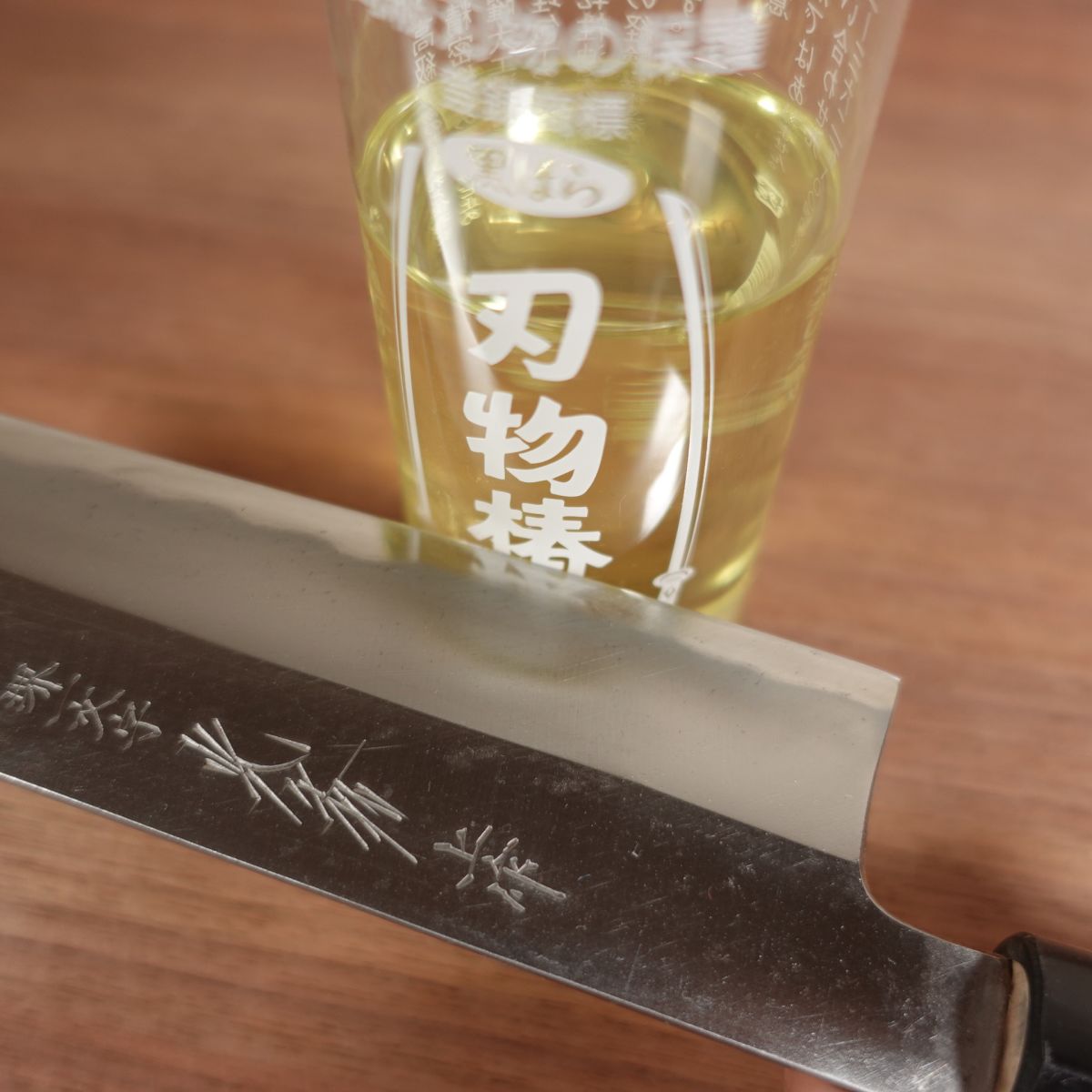 Sakai Ichimonji Mitsuhide Kama-Usuba, Sharpened, Water Buffalo Handle, Kansai Style, Upper Grade, 180mm