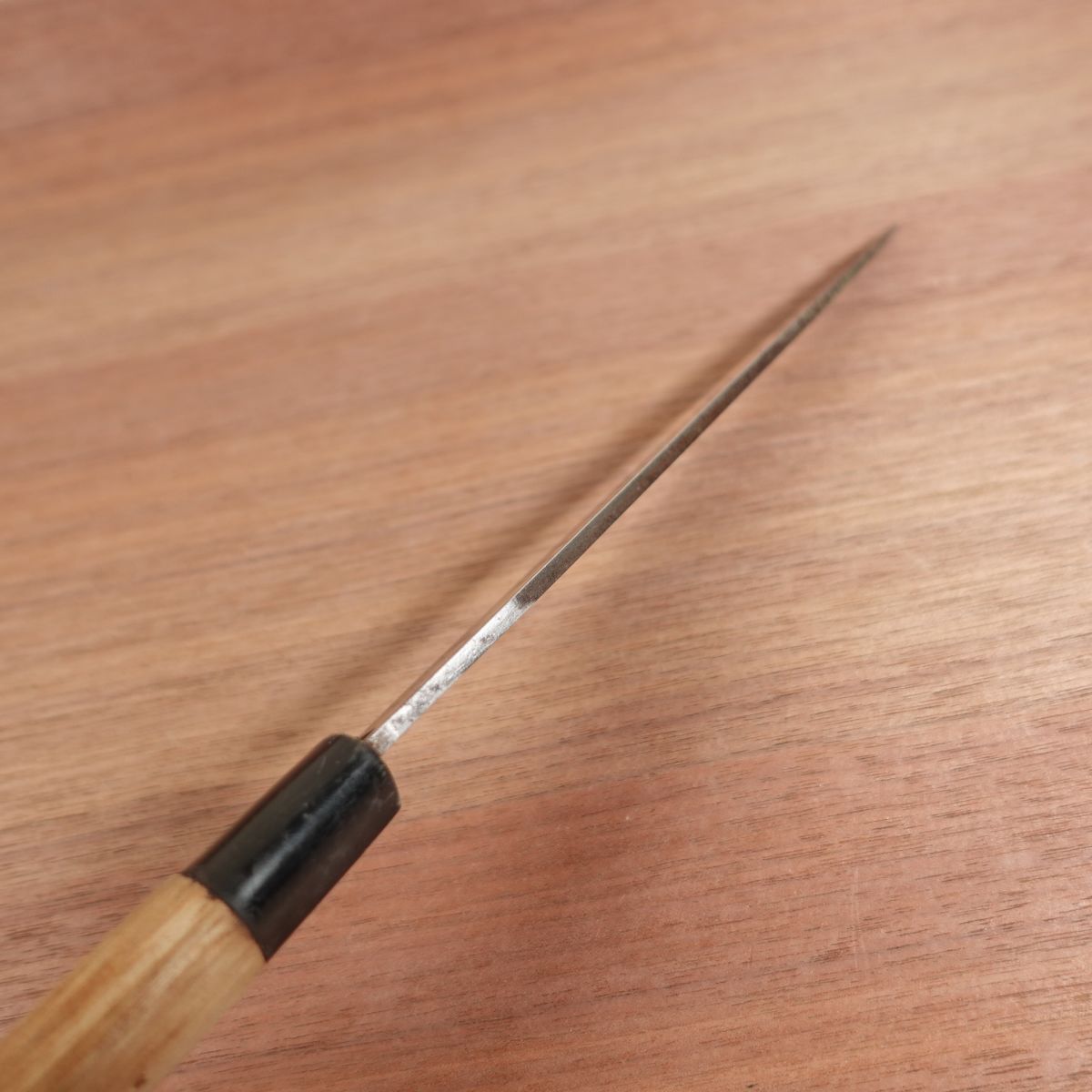 Asuka Yanagiba Knife, Sharpened, Special Grade, Sashimi Knife, Special Tamahagane Forged, Carbon Steel, Single Bevel, 210mm