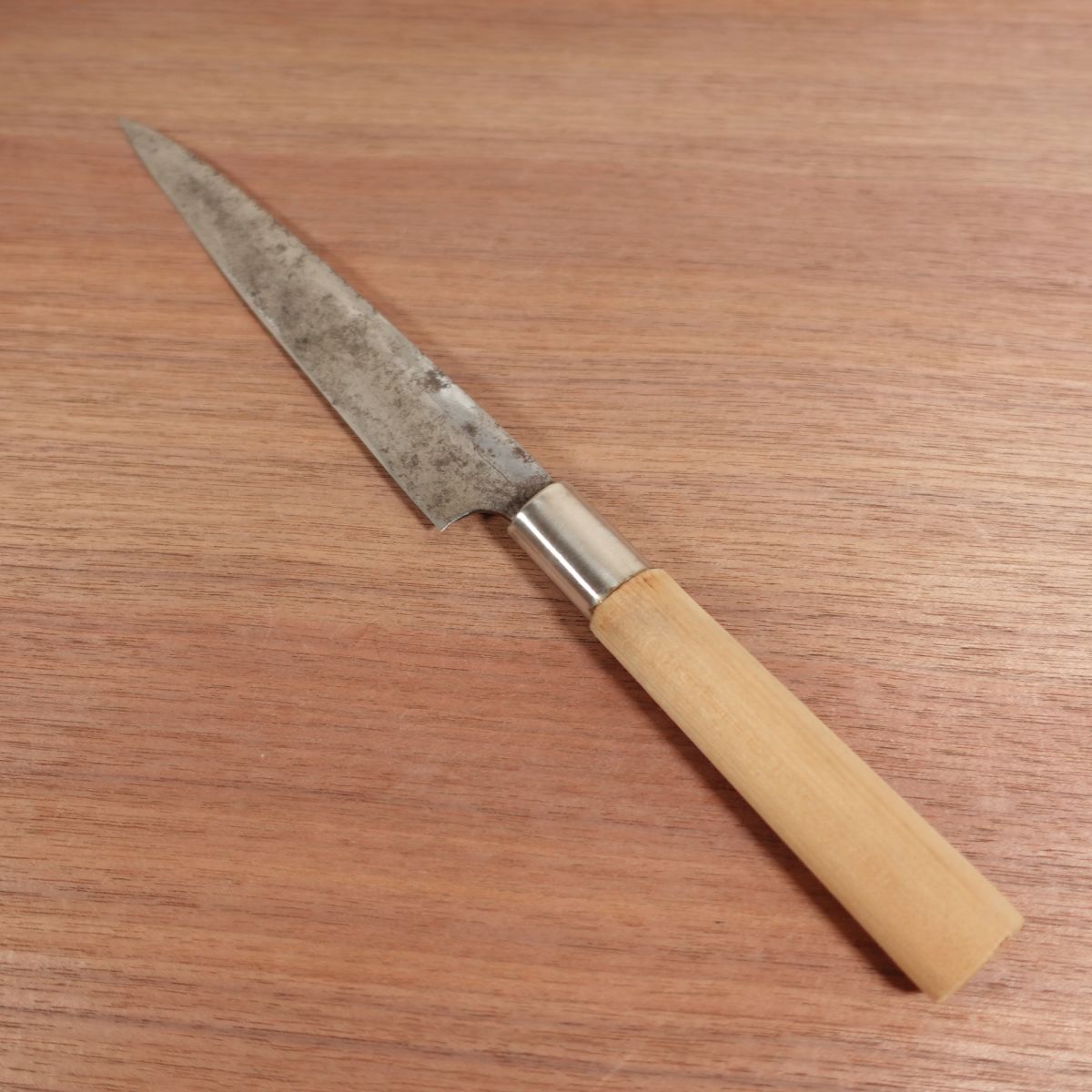 Unmarked Yanagiba Knife, Sharpened, Carbon Steel, Sashimi Knife, For Trying a Yanagiba, Single Bevel, 200mm