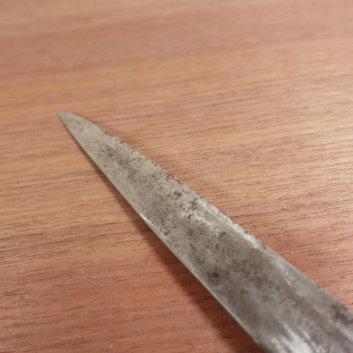 Unmarked Yanagiba Knife, Sharpened, Carbon Steel, Sashimi Knife, For Trying a Yanagiba, Single Bevel, 200mm