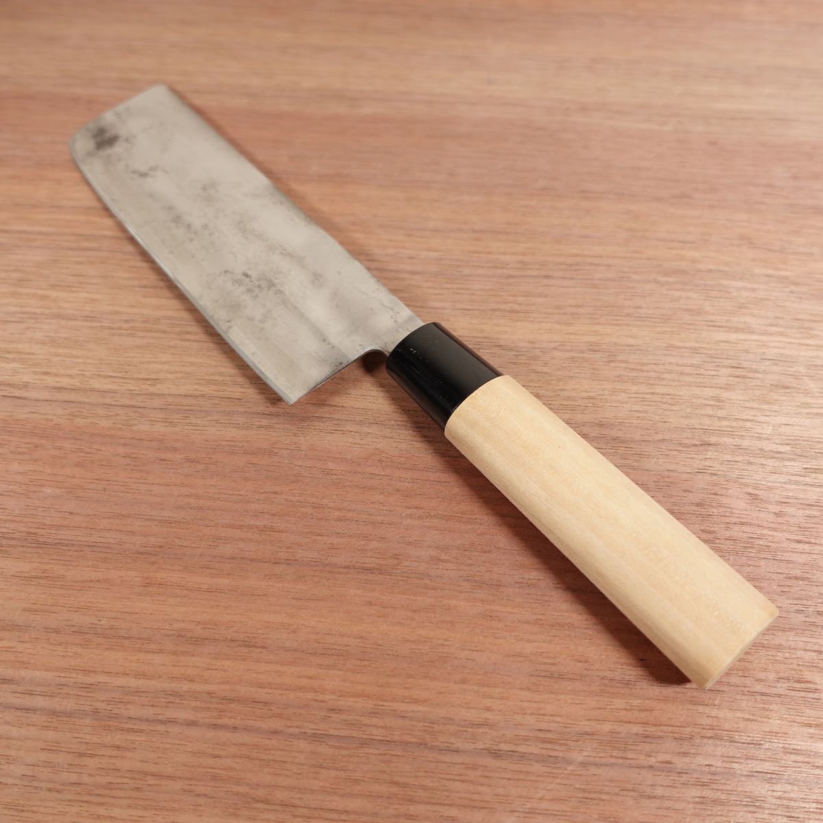 Chen Kenichi Nakiri Knife, Sharpened, Carbon Steel, Iron Chef, Vegetable Knife, 160mm