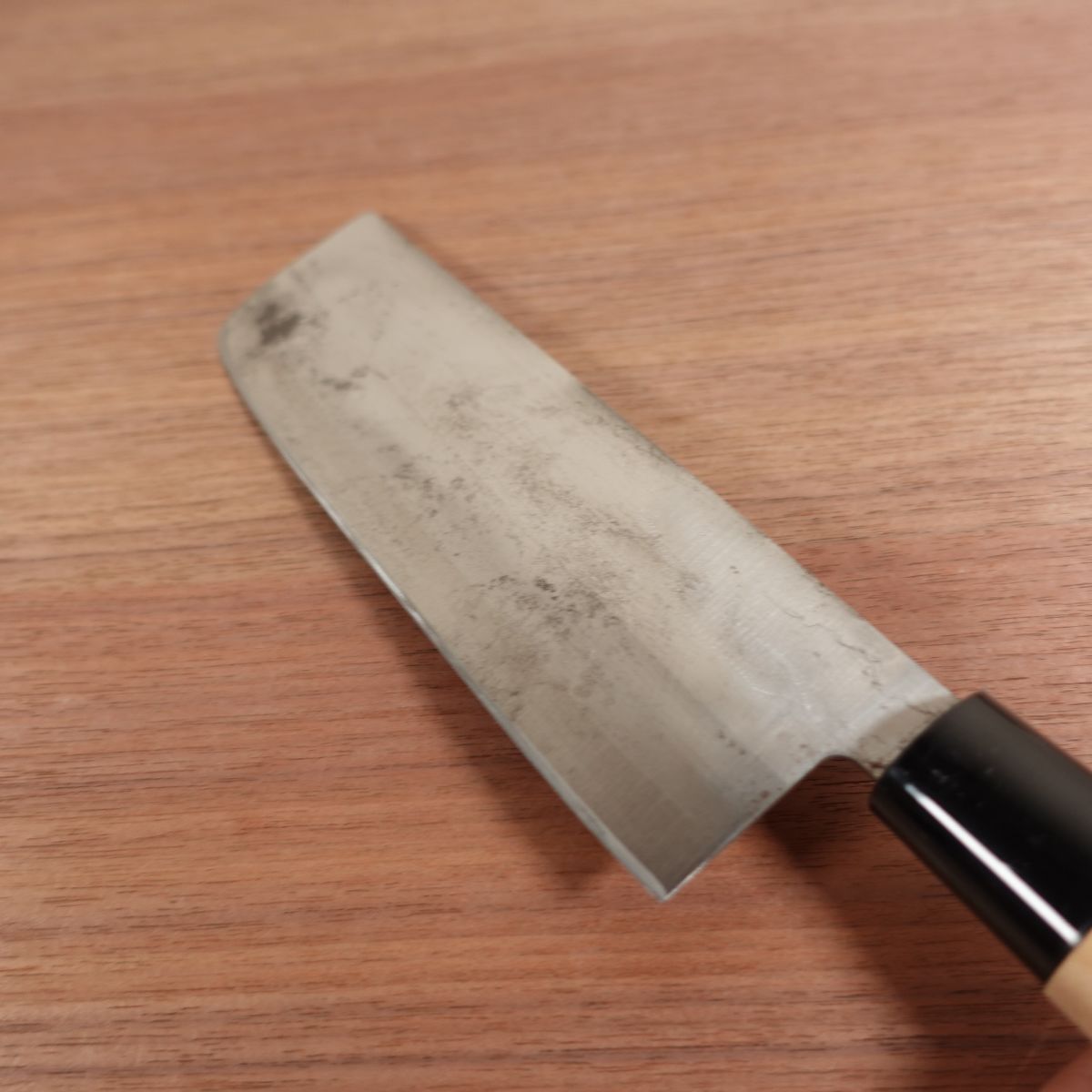 Chen Kenichi Nakiri Knife, Sharpened, Carbon Steel, Iron Chef, Vegetable Knife, 160mm