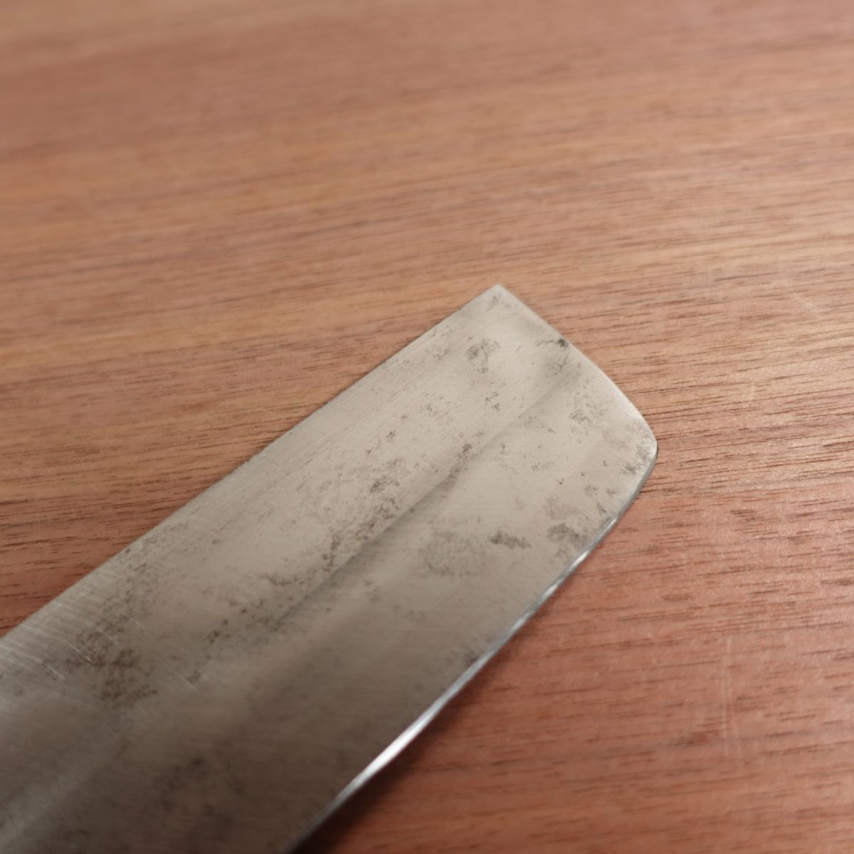 Chen Kenichi Nakiri Knife, Sharpened, Carbon Steel, Iron Chef, Vegetable Knife, 160mm