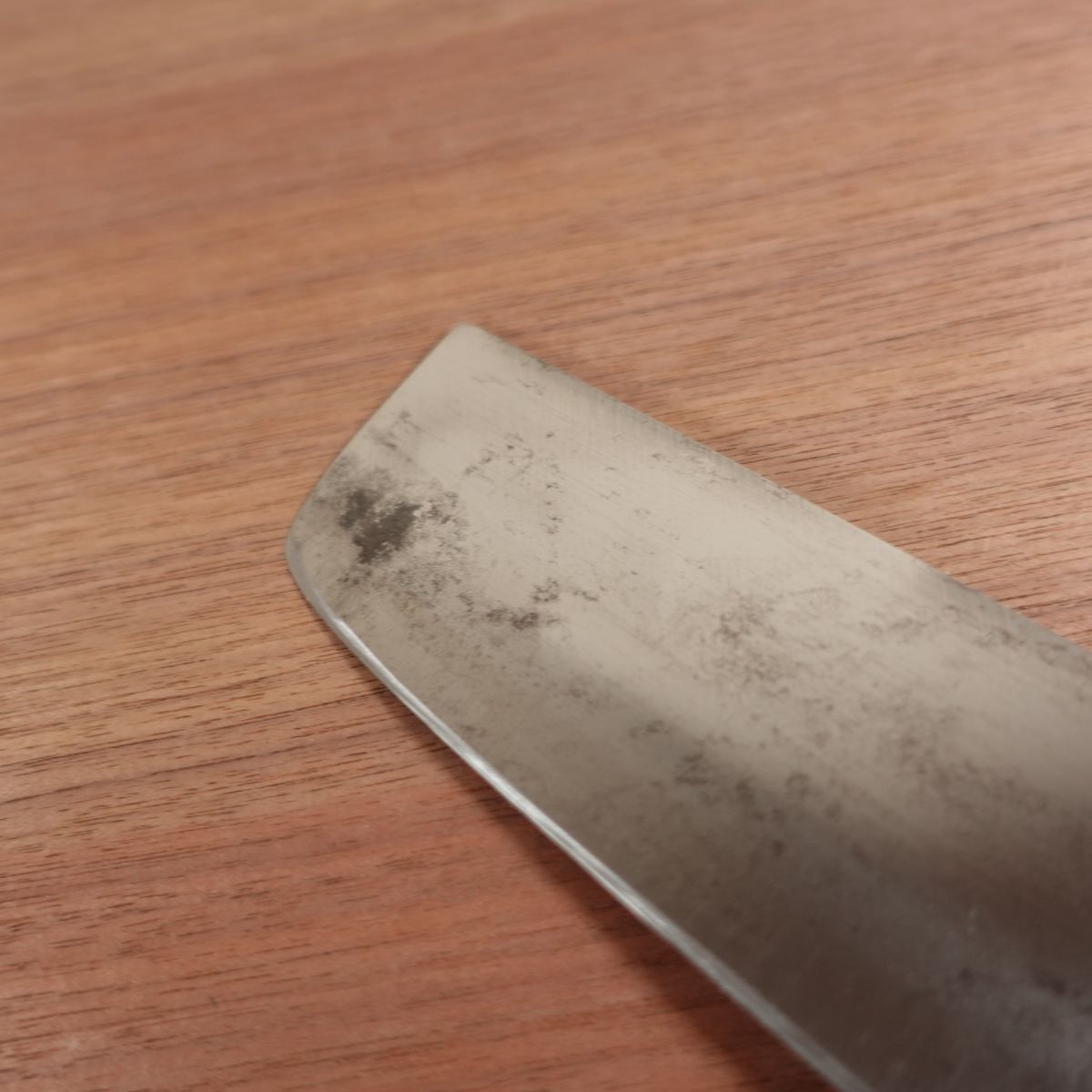 Chen Kenichi Nakiri Knife, Sharpened, Carbon Steel, Iron Chef, Vegetable Knife, 160mm