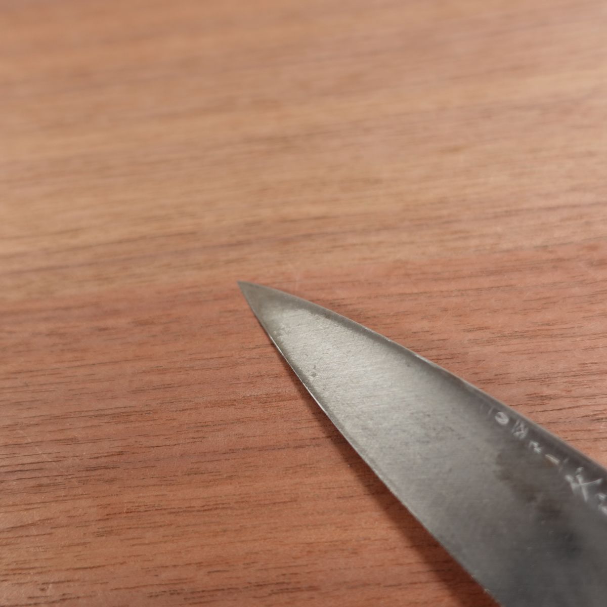 Sakai Ichimonji Mitsuhide Wa-Petty Knife, Sharpened, Single Bevel, Fruit Knife, Garnishing Knife, 100mm