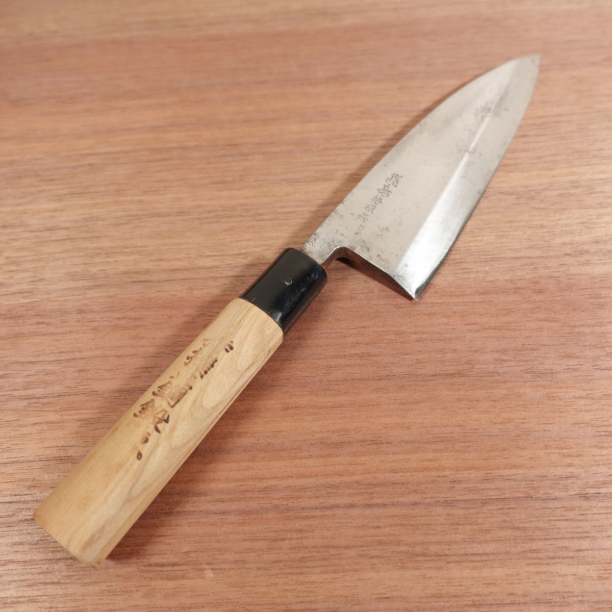 Asuka Deba Knife, Sharpened, Special Grade, Carbon Steel, Single Bevel, 150mm