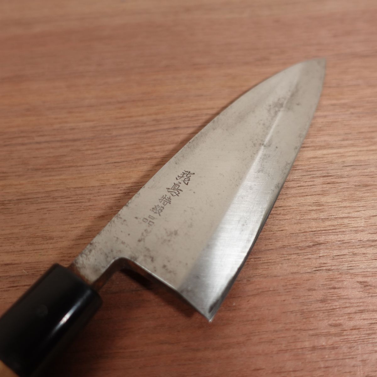 Asuka Deba Knife, Sharpened, Special Grade, Carbon Steel, Single Bevel, 150mm
