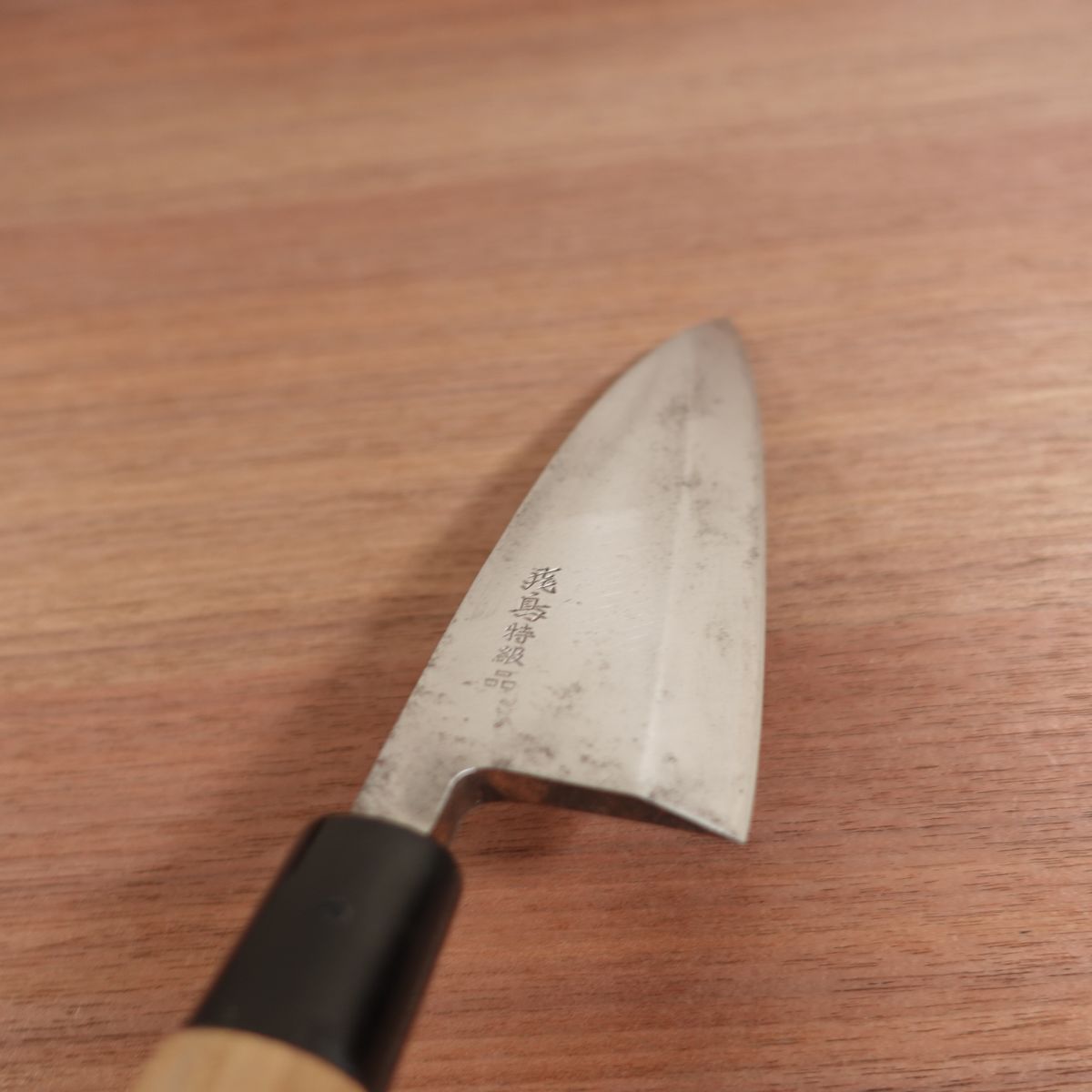 Asuka Deba Knife, Sharpened, Special Grade, Carbon Steel, Single Bevel, 150mm