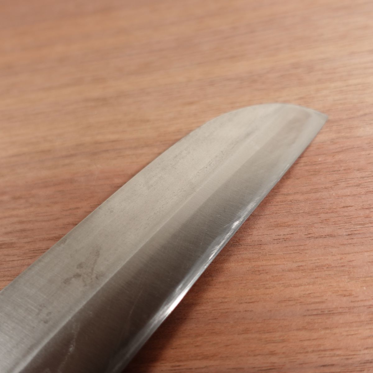 Sakai Ichimonji Mitsuhide Kama-Usuba, Sharpened, Water Buffalo Handle, 200mm