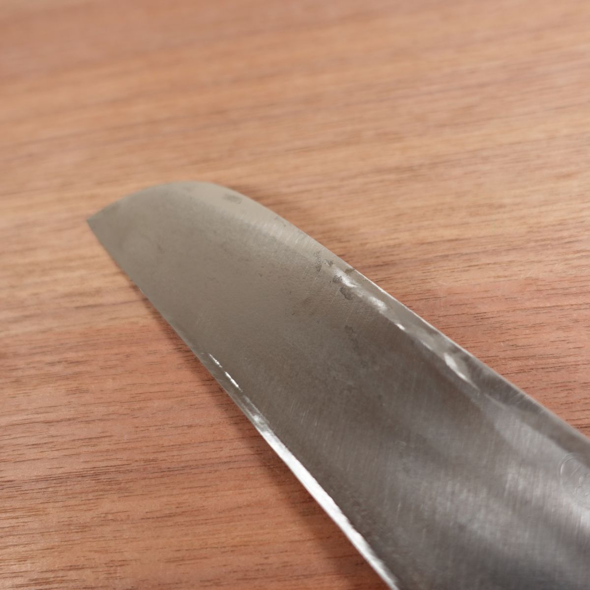 Sakai Ichimonji Mitsuhide Kama-Usuba, Sharpened, Water Buffalo Handle, 200mm