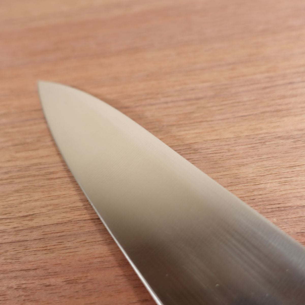 Takeuchi Hamono Gyuto Knife, Sharpened, All-Purpose Knife, TAKEUCHI M60, New Stainless N60, Very Lightly Used, Leather Sheath Included, 245mm