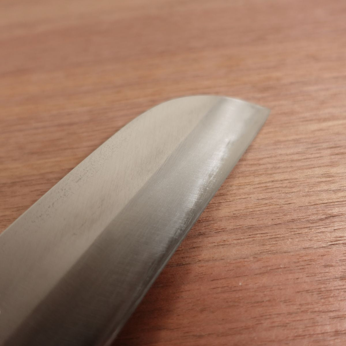 Takeaki Kama-Usuba Knife, Sharpened, Water Buffalo Handle, Single Bevel, Nakiri, Carbon Steel, Betsuuchi, Takeuchi Hamono, 185mm