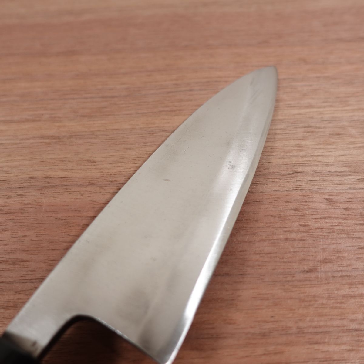 Sugimoto Deba Knife, Sharpened, Carbon Steel, Single Bevel, Rehandled, 180mm