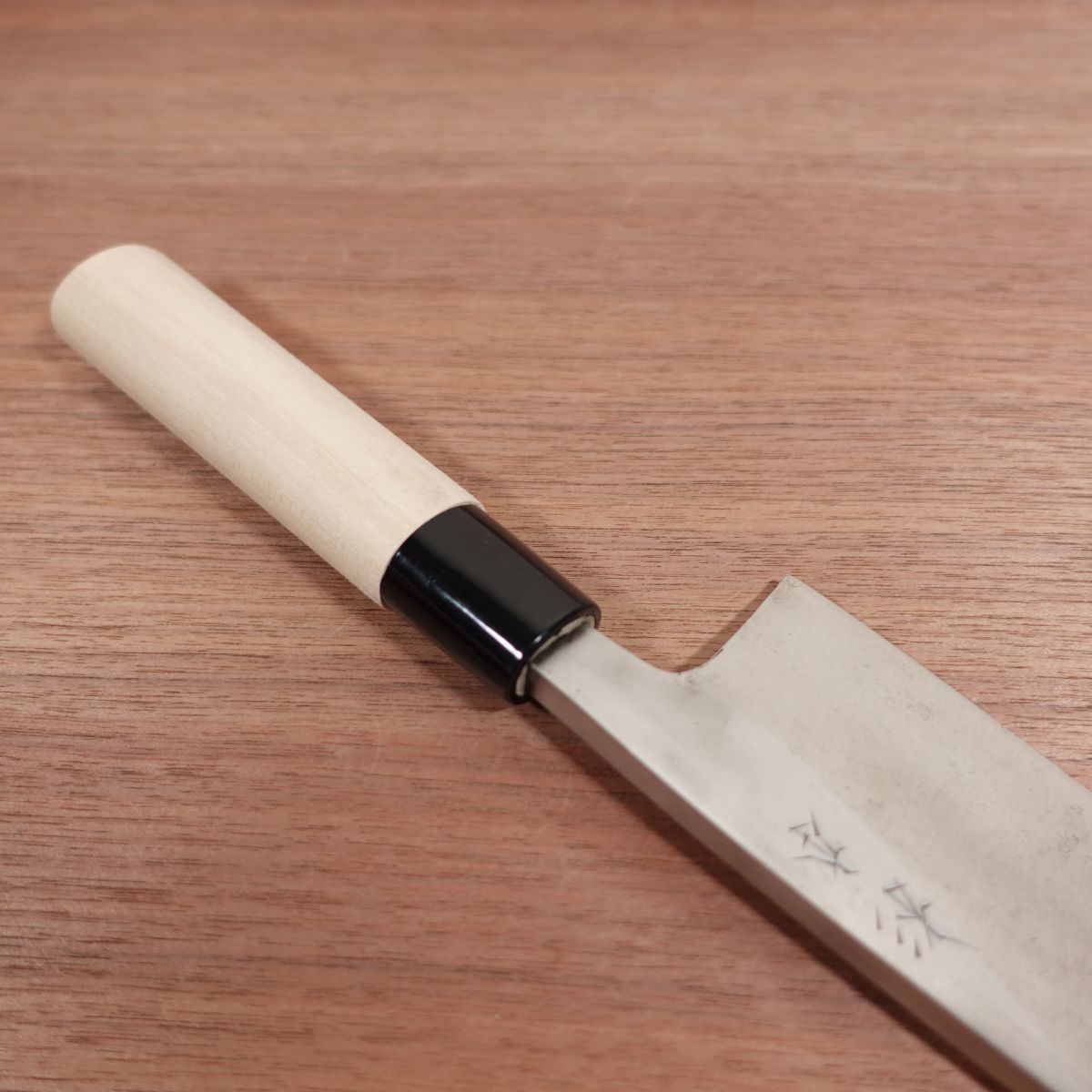 Sugimoto Deba Knife, Sharpened, Carbon Steel, Single Bevel, Rehandled, 180mm