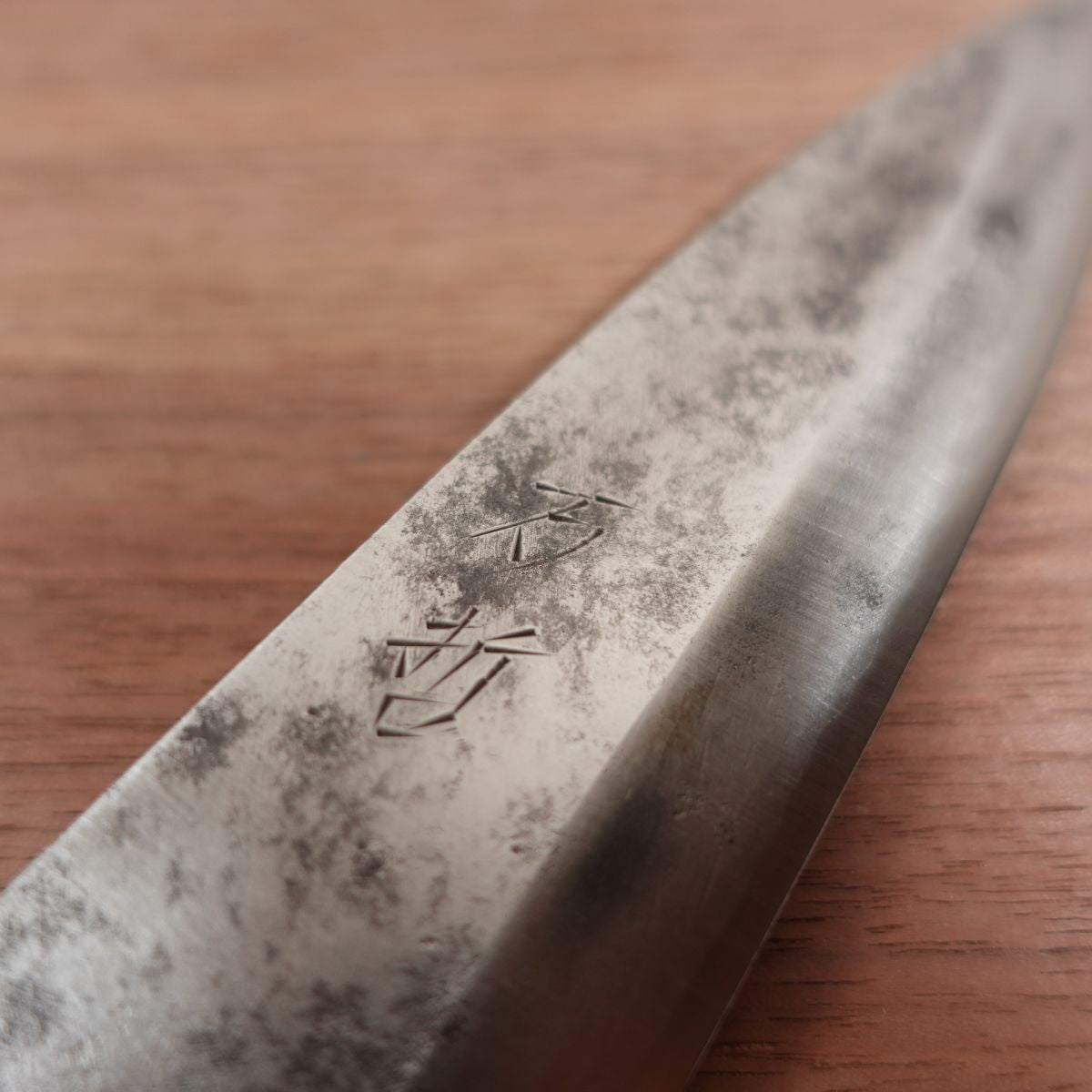 Mantetsu Funayuki Knife, Sharpened, Deba Knife, Slim, Thin Blade, Carbon Steel, Single Bevel, 160mm