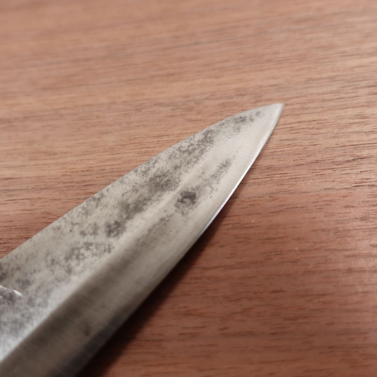 Mantetsu Funayuki Knife, Sharpened, Deba Knife, Slim, Thin Blade, Carbon Steel, Single Bevel, 160mm