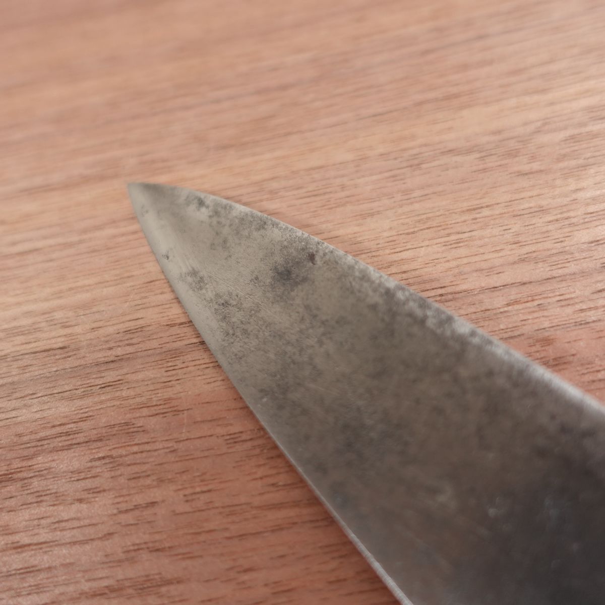 Mantetsu Funayuki Knife, Sharpened, Deba Knife, Slim, Thin Blade, Carbon Steel, Single Bevel, 160mm